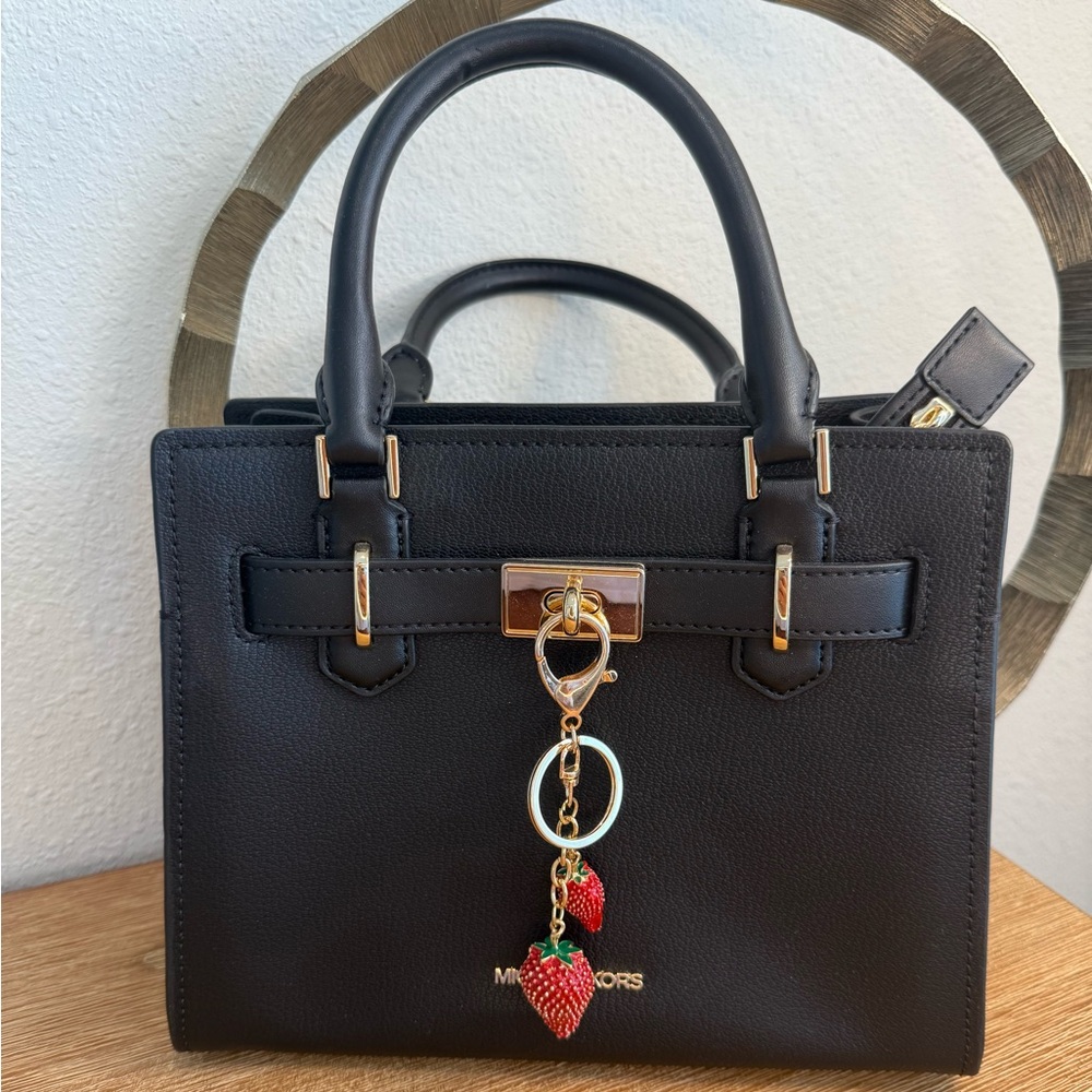 MICHAEL KORS Hamilton Small Leather Satchel